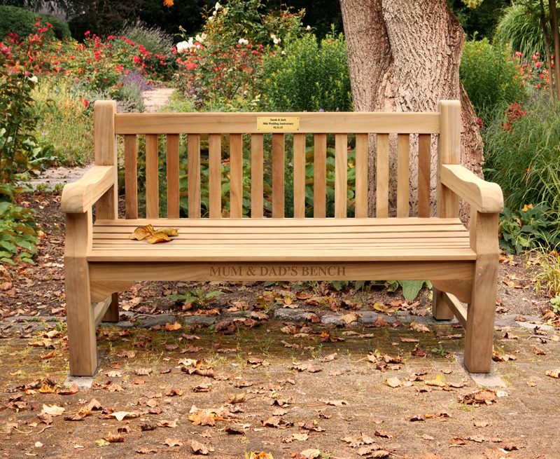 Teak Memorial Benches Commemorative Benches Engraved Benches